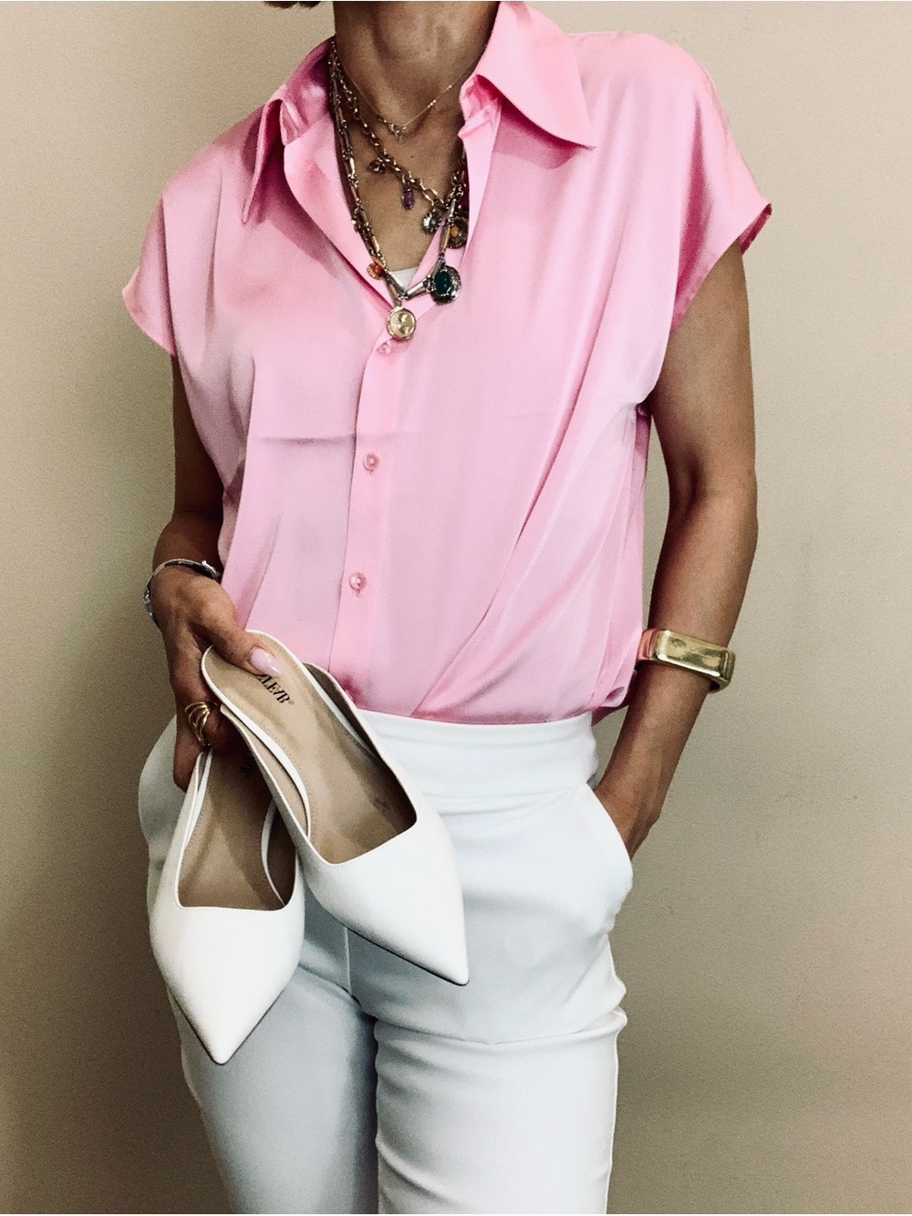 Brand New Maison blouse L